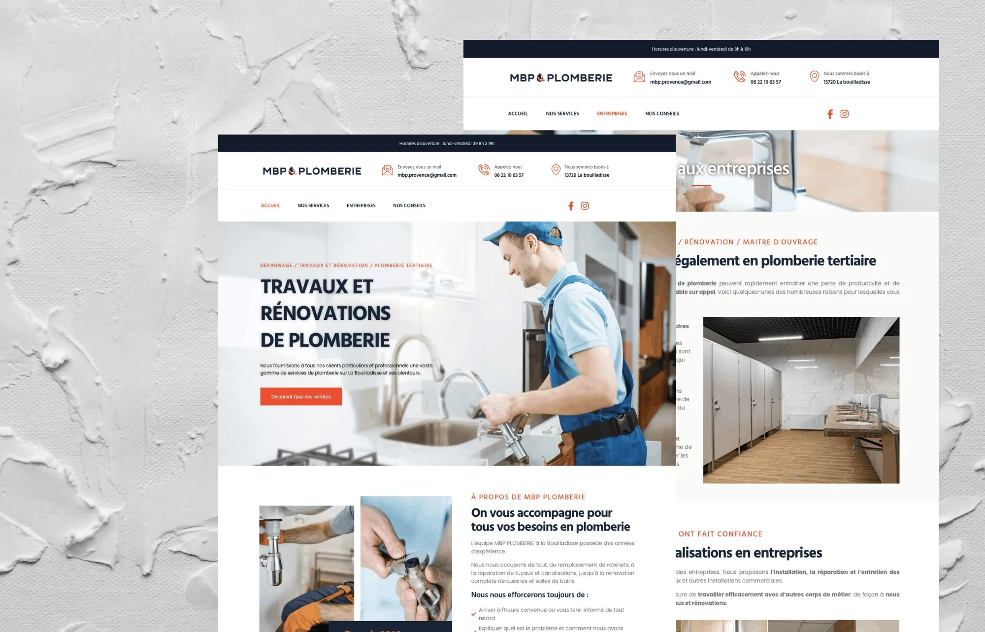 Site MBP Plomberie