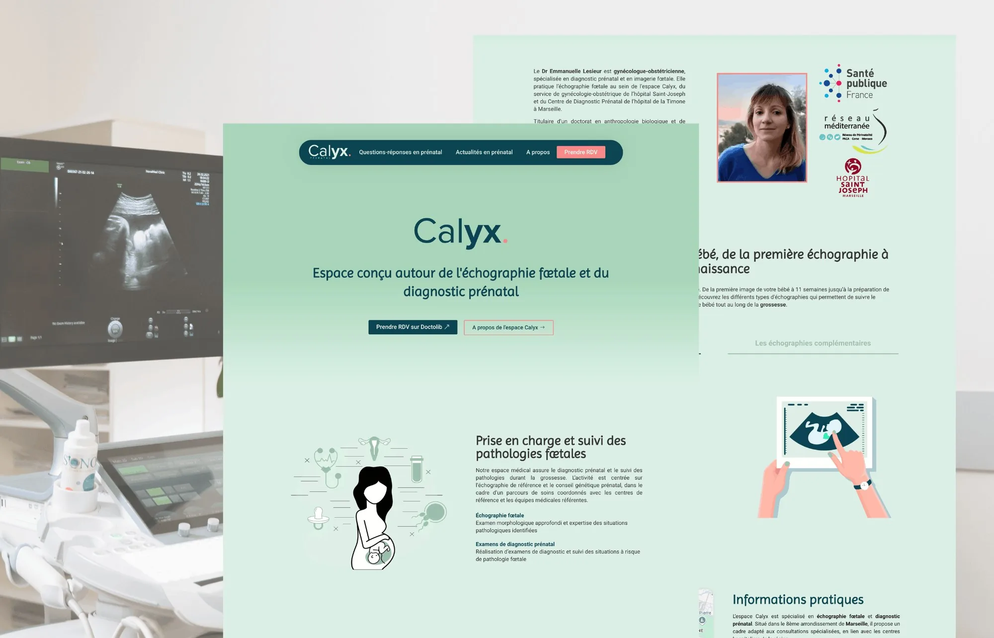 Site de l'Espace Calyx