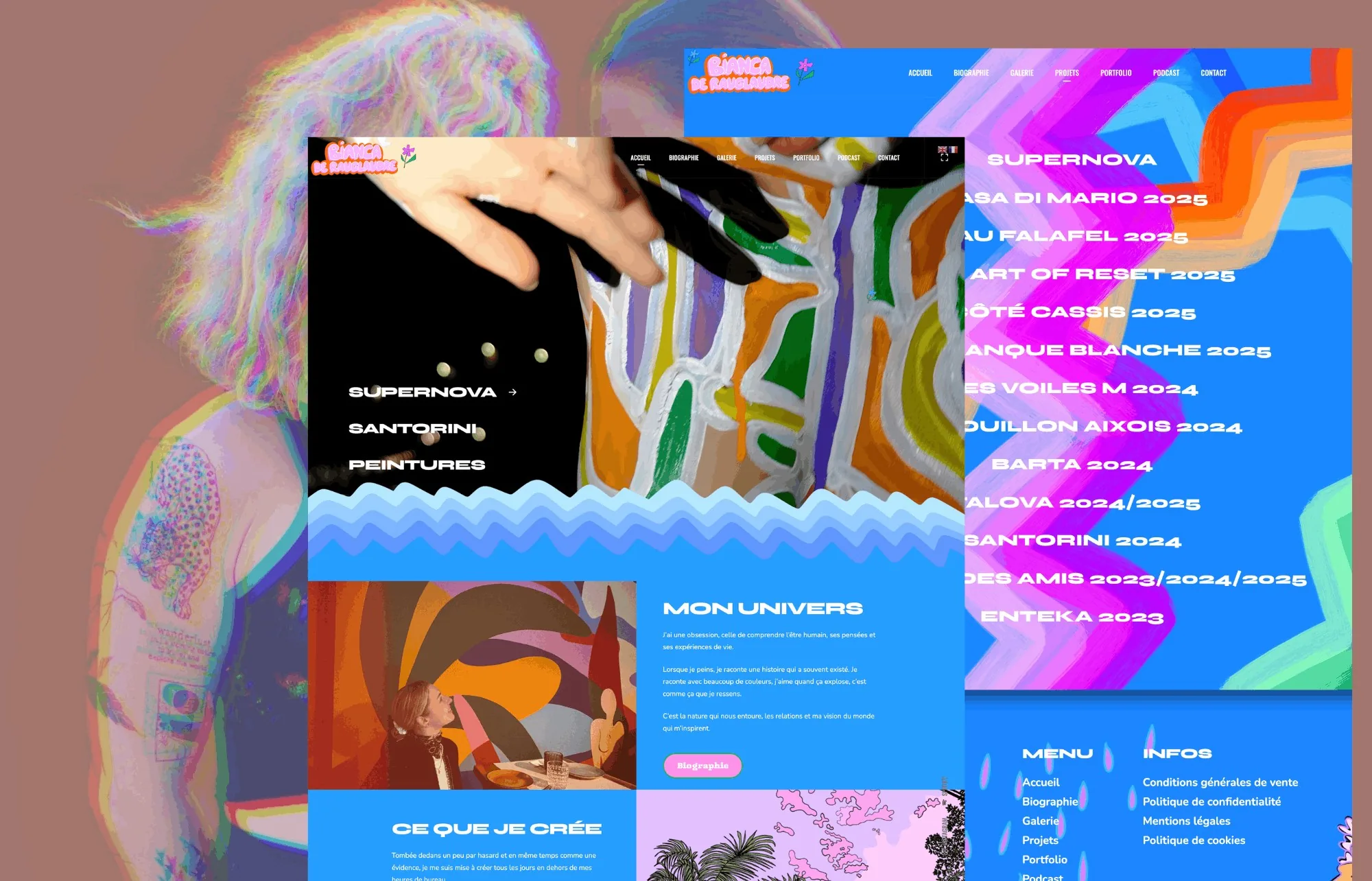 Site de Bianca de Rauglaudre